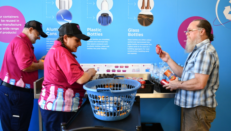 HELP partners with Return-It to create jobs for “Containers for Change”